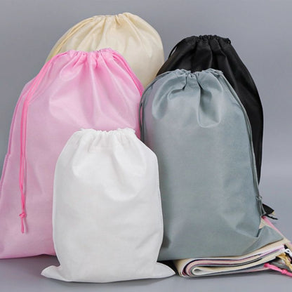 Non Woven Drawstring Bag - Black